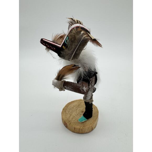 Vintage Native American Badger Kachina Doll Figurine Handmade 5” Collectibles - Picture 11 of 11
